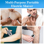 Travel friendly Denir Bonee shaver inside a toiletry bag