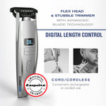 Conairman trimmer flexing head detail