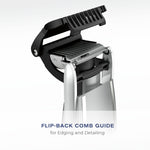 Conair beard trimmer showing length adjustment settings