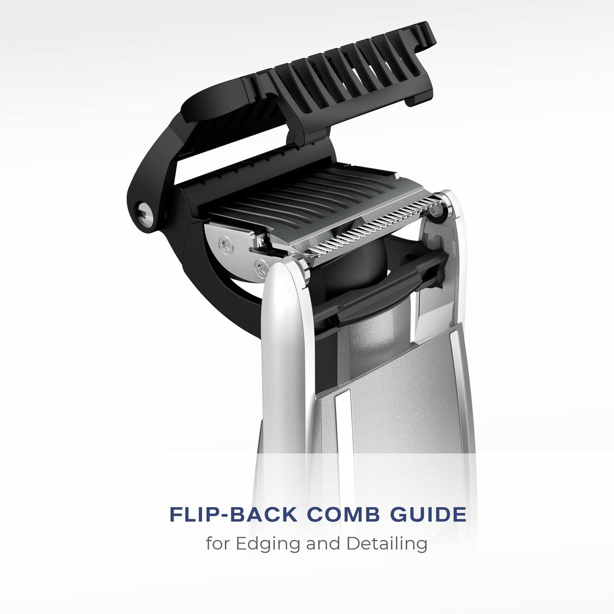 Conair beard trimmer showing length adjustment settings