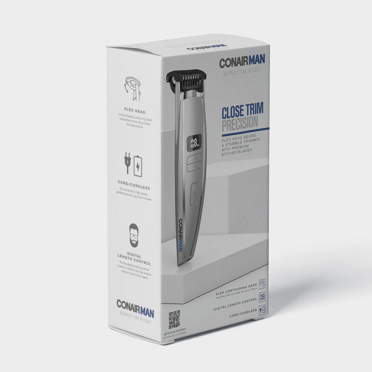 Conair grooming kit components and packaging