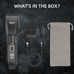 Rehoyo cordless grooming kit accessories and packaging