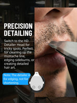 Voukad waterproof beard trimmer under water flow