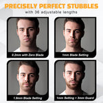 Side profile of Brio Beardscape V2 professional hair trimmer