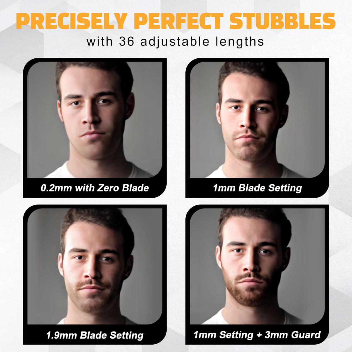 Side profile of Brio Beardscape V2 professional hair trimmer