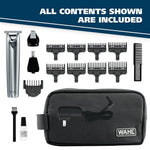 Wahl 9818A cordless trimmer with interchangeable heads