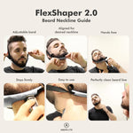 Adjustable elastic headband for Aberlite FlexShaper grooming tool