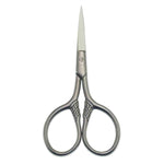Yutoner compact three point six inch facial body grooming scissors for men side profile