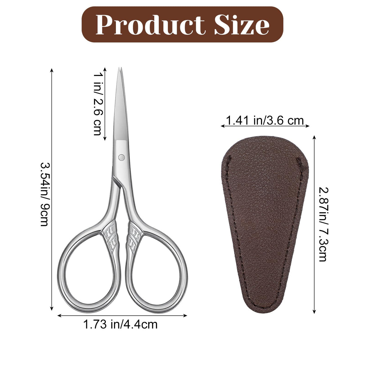 AsonTao vintage beauty grooming kit with its protective leather case