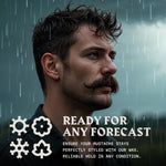 Full set of Striking Viking beard and mustache styling accessories
