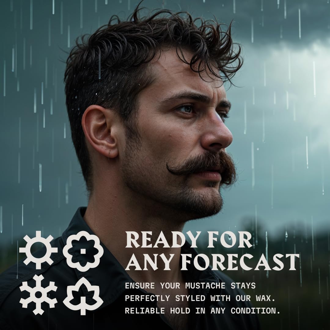 Full set of Striking Viking beard and mustache styling accessories