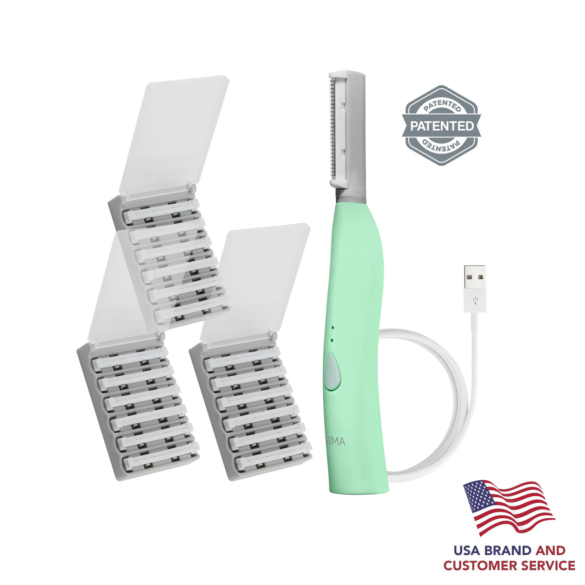 Spa Sciences SIMA device with replacement tips and charging cable