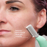 Spa Sciences SIMA dermaplaning device showing speed setting controls