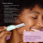Spa Sciences SIMA packaging and contents layout
