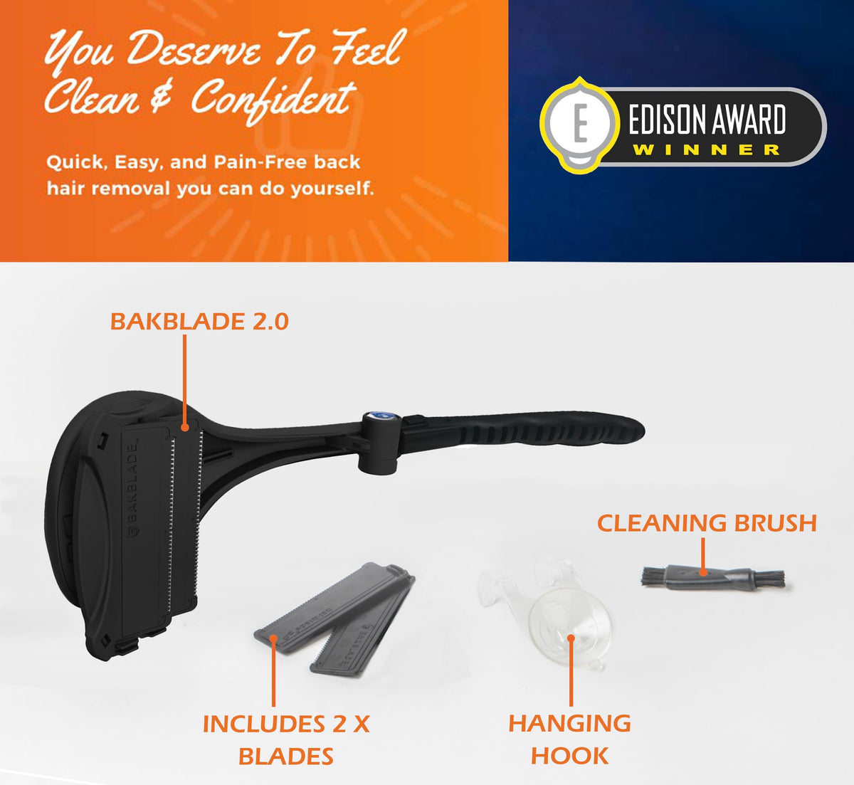 Bakblade 2.0 Plus box and included accessories