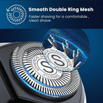 SweetLF waterproof electric shaver in wet environment