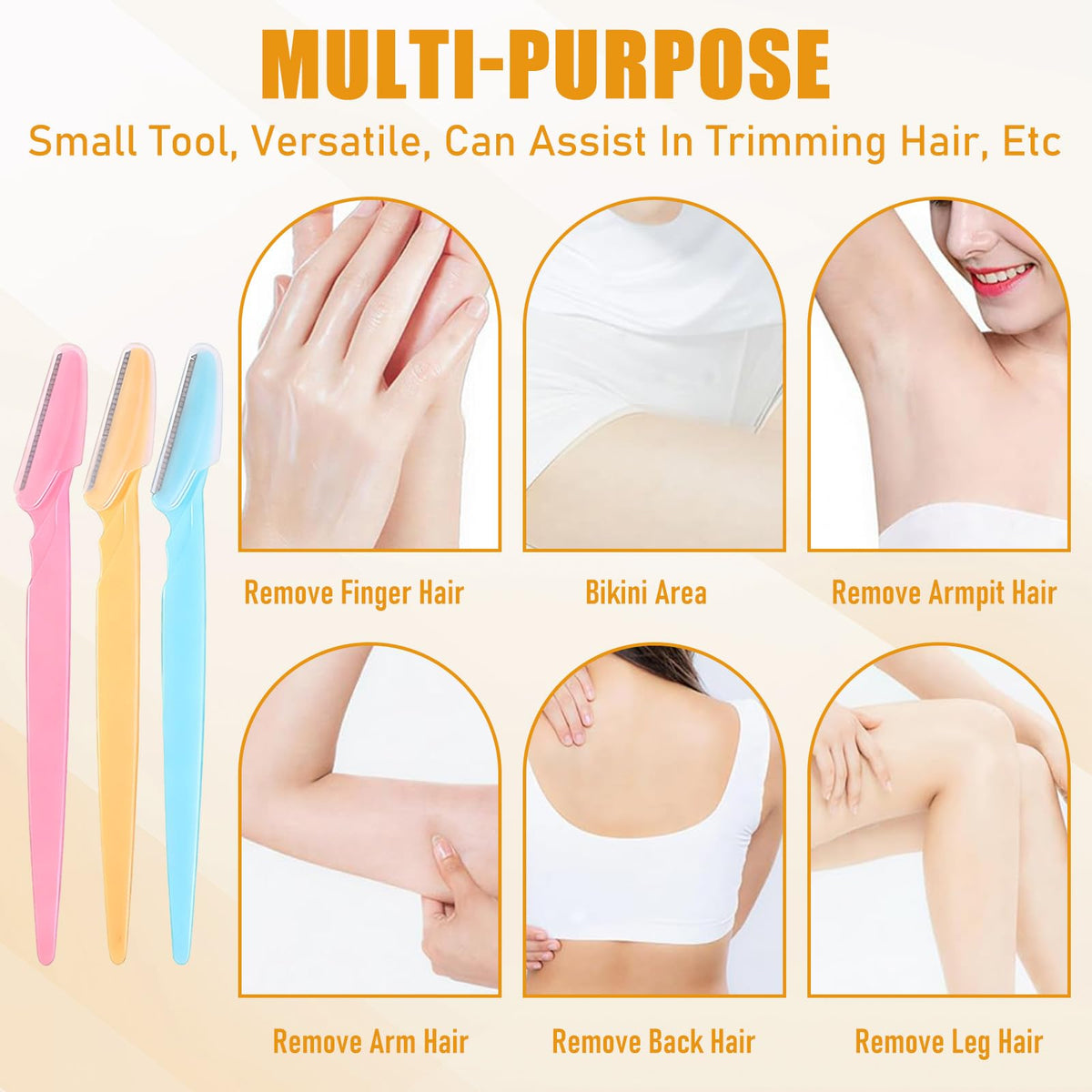 A collection of genuine Mudder safety shavers for men and women makeup care tools.