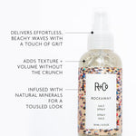 R+Co Rockaway Salt Spray packaging for hair texture