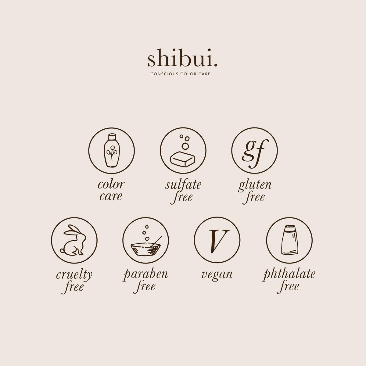 Side view of Shibui Peptide Polish heat activated spray bottle