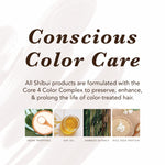Close up of Shibui Anti Humidity Treatment branding