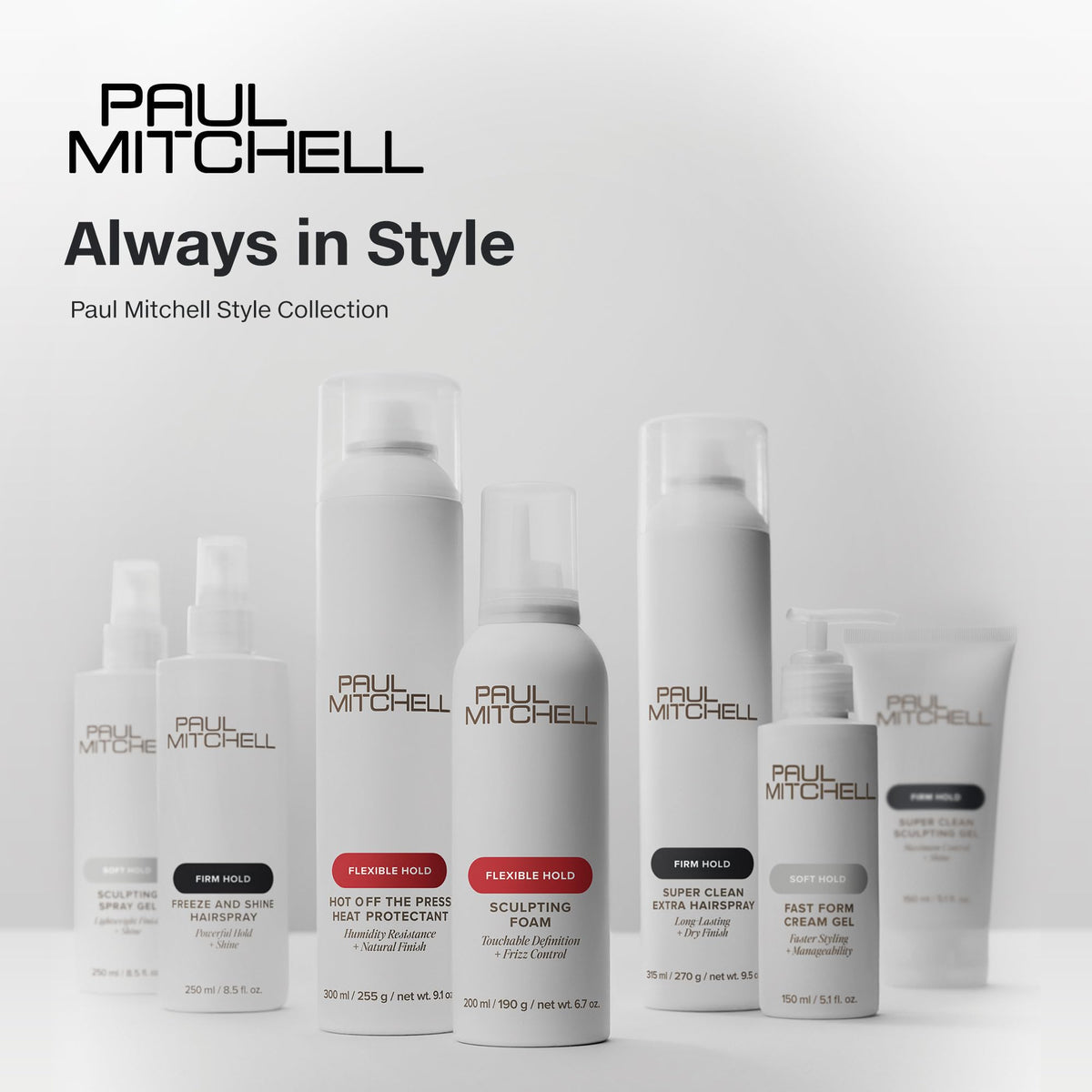 Detail of Paul Mitchell Hot Off The Press bottle nozzle