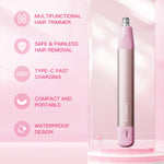 Close up of Hebeca nose hair trimmer blade
