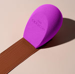 EcoTools compostable makeup blending tool precision tip used for concealing under the eyes.