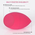 Close up view of the fine texture porosity of the OtNiap extra large beauty blender.