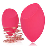 Complete OtNiap two count makeup sponge set with twin holders for flawless blending.