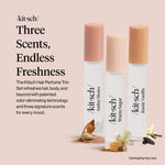 Kitsch hair perfume Amber Shores Warm Sugar and Rustic Vanilla set