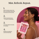 Authentic Kitsch hair and body mist trio set