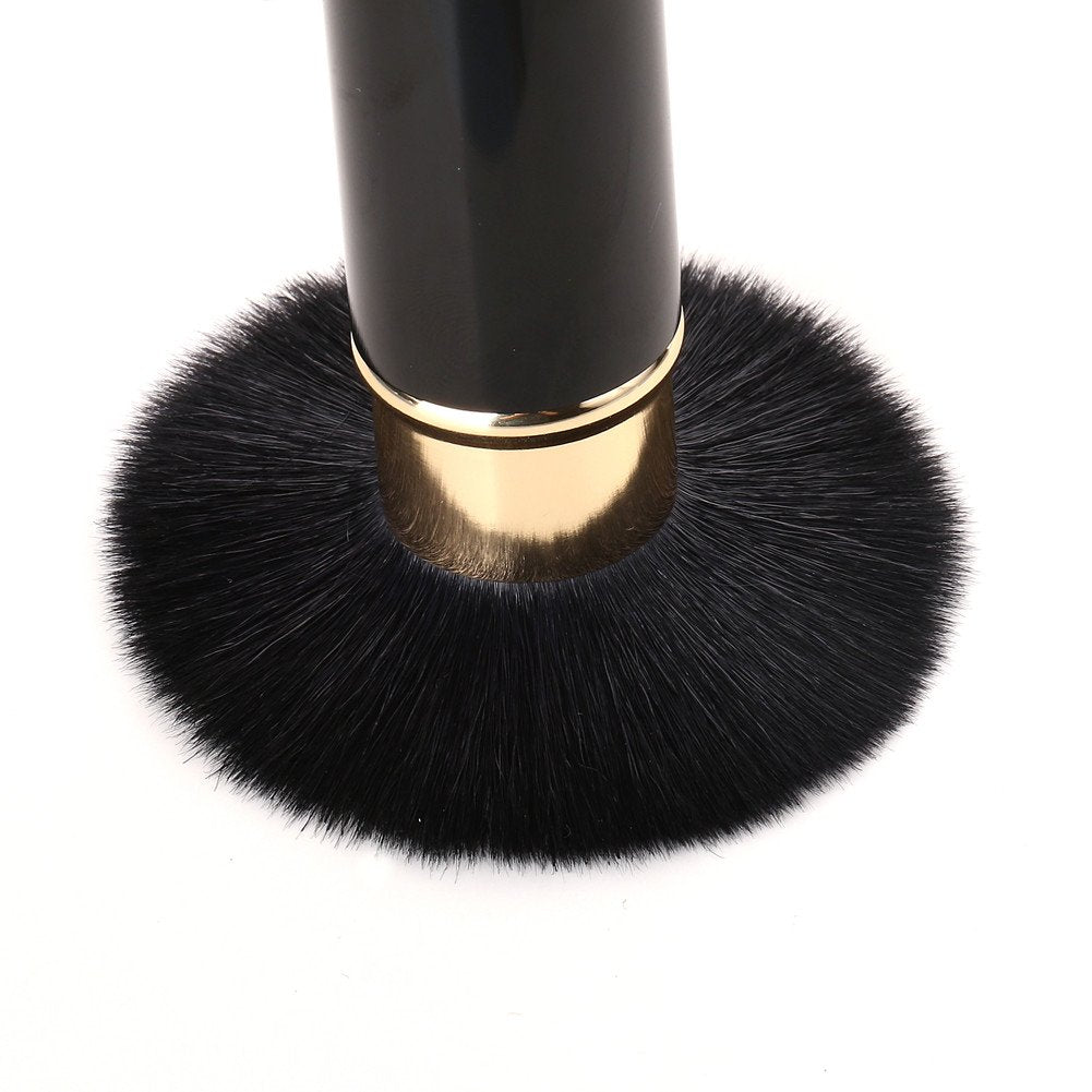 Textention travel friendly face foundation brush highlighting soft premium bristle texture