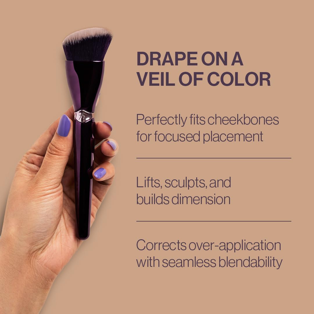 Anisa Beauty Angled Cream Blush Brush vegan skincare and cosmetics application