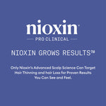 Nioxin serum bottle in lifestyle setting