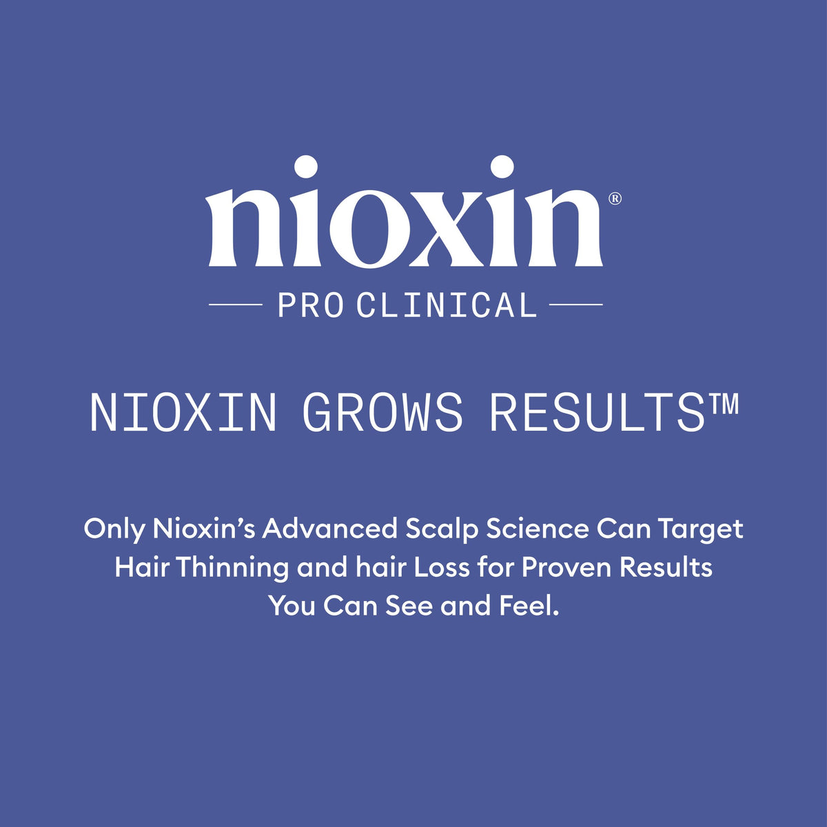 Nioxin serum bottle in lifestyle setting