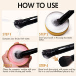 Nydotd beauty tool cleanser kit for washing synthetic and natural bristles