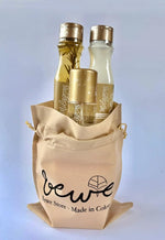 Full Herbal Miracle hair care routine kit items displayed together