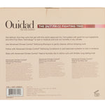 Ouidad curly hair shampoo conditioner and gel bottles for anti frizz care