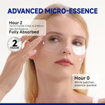 Dr Vincent vegan under eye patches for puffiness and wrinkle reduction routine.