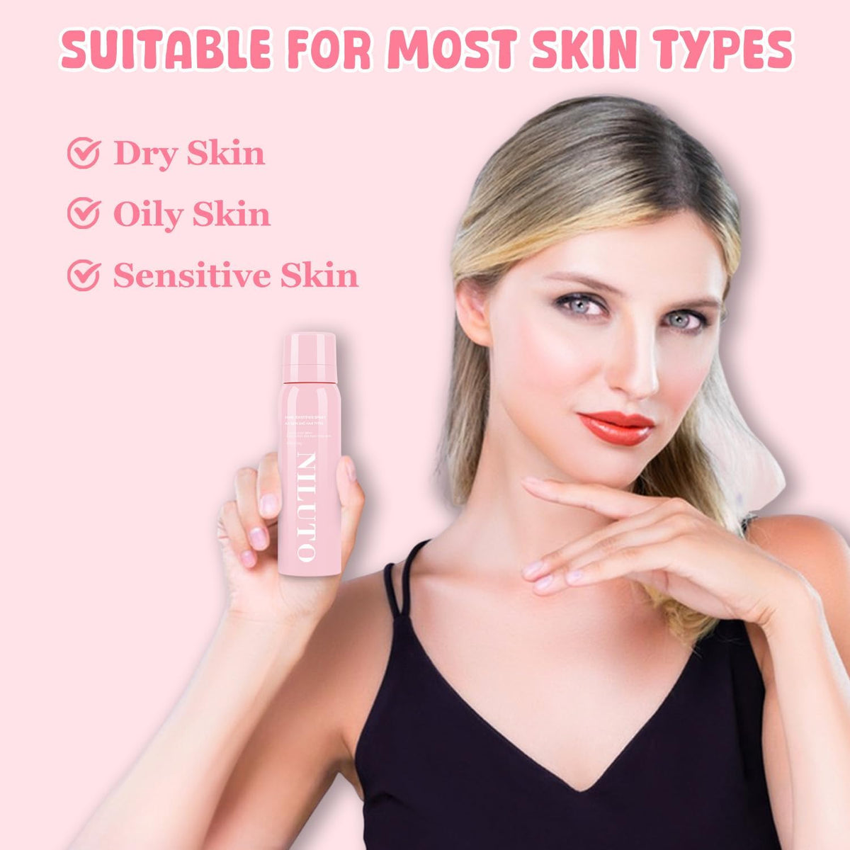 Paron moisturizing skin care spray for dermaplaning