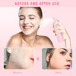 Dermaplaning kit with Paron hair identifier spray