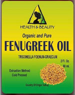 Authentic USA imported HBOilsCenter fenugreek oil packaging close up