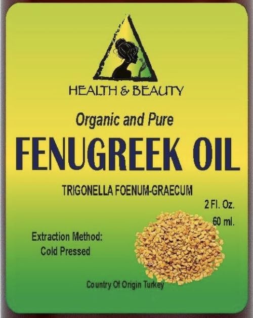 Authentic USA imported HBOilsCenter fenugreek oil packaging close up