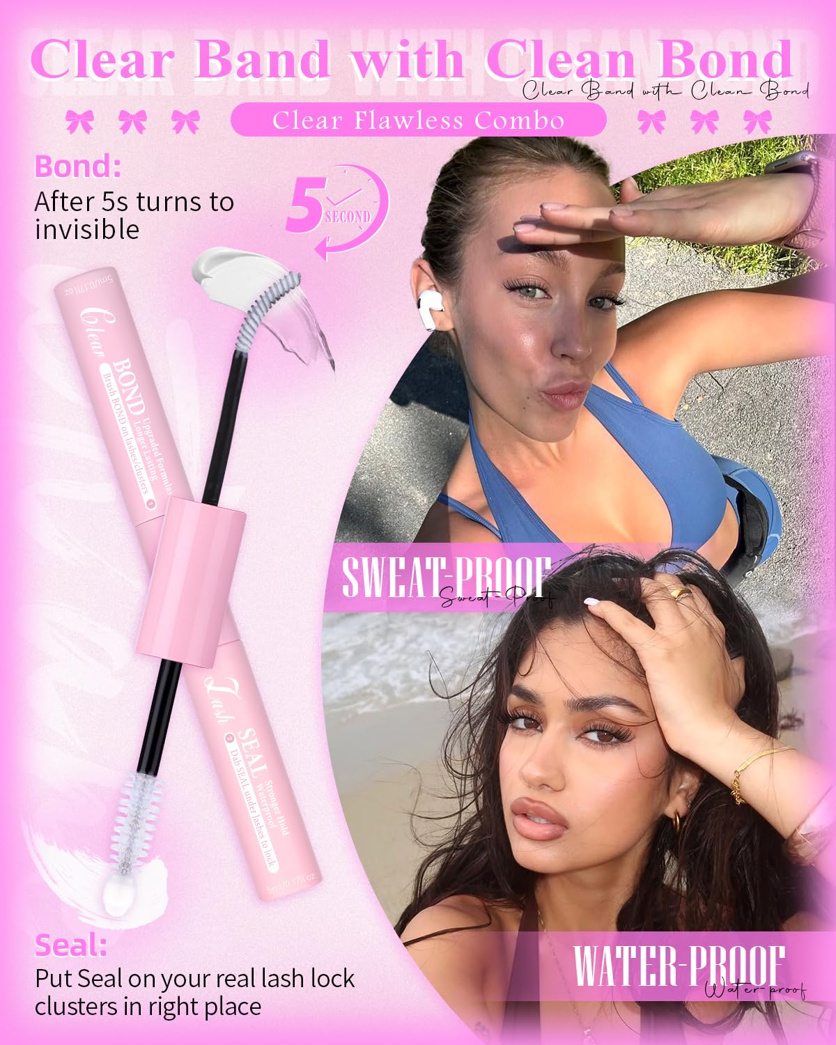 Wtvane DIY lash extension kit components
