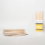 Professional quality large wooden spatulas for full body hair removal application