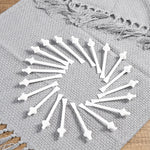 Premium non toxic ABS plastic wax applicators by ElegGlo for safe facial hair removal