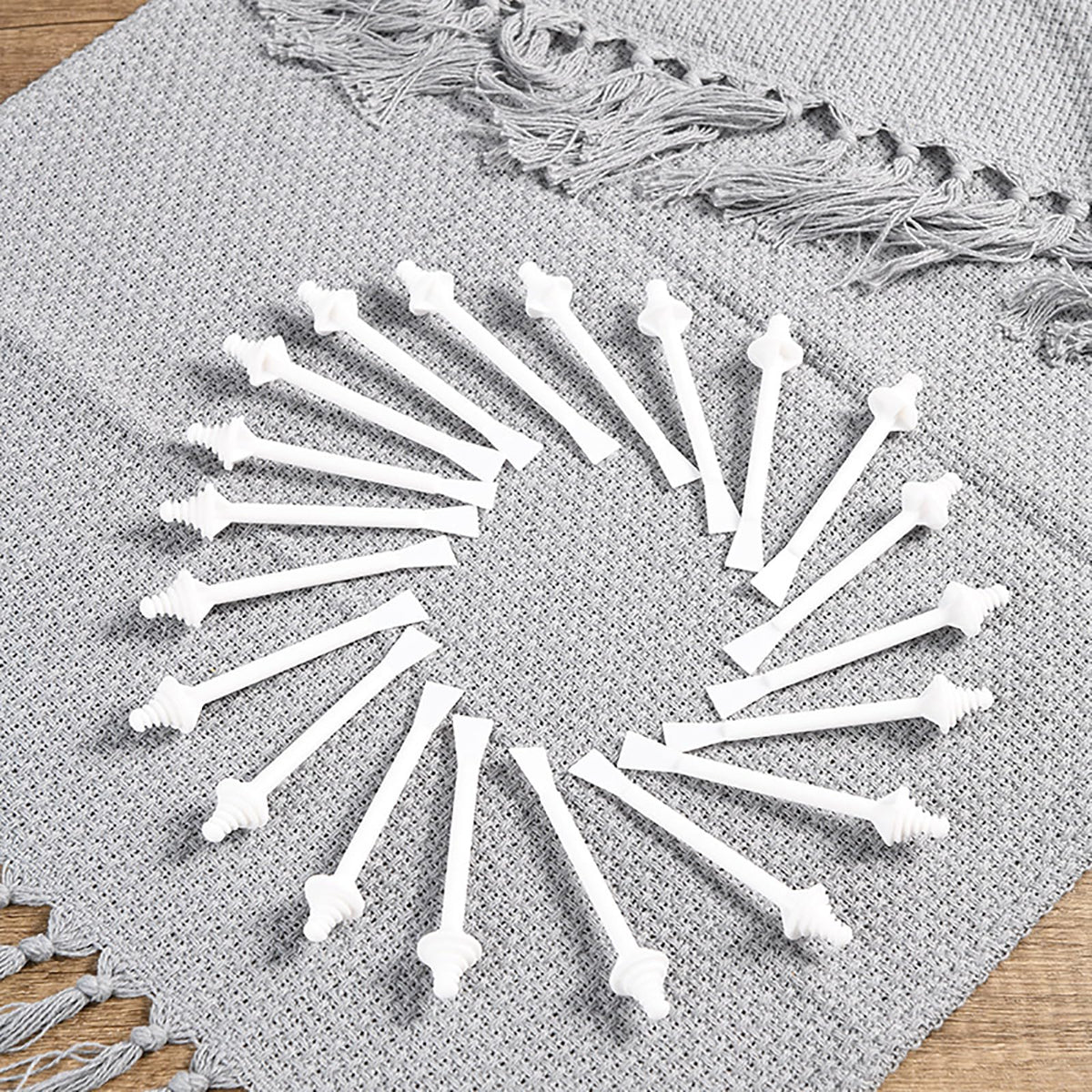 Premium non toxic ABS plastic wax applicators by ElegGlo for safe facial hair removal
