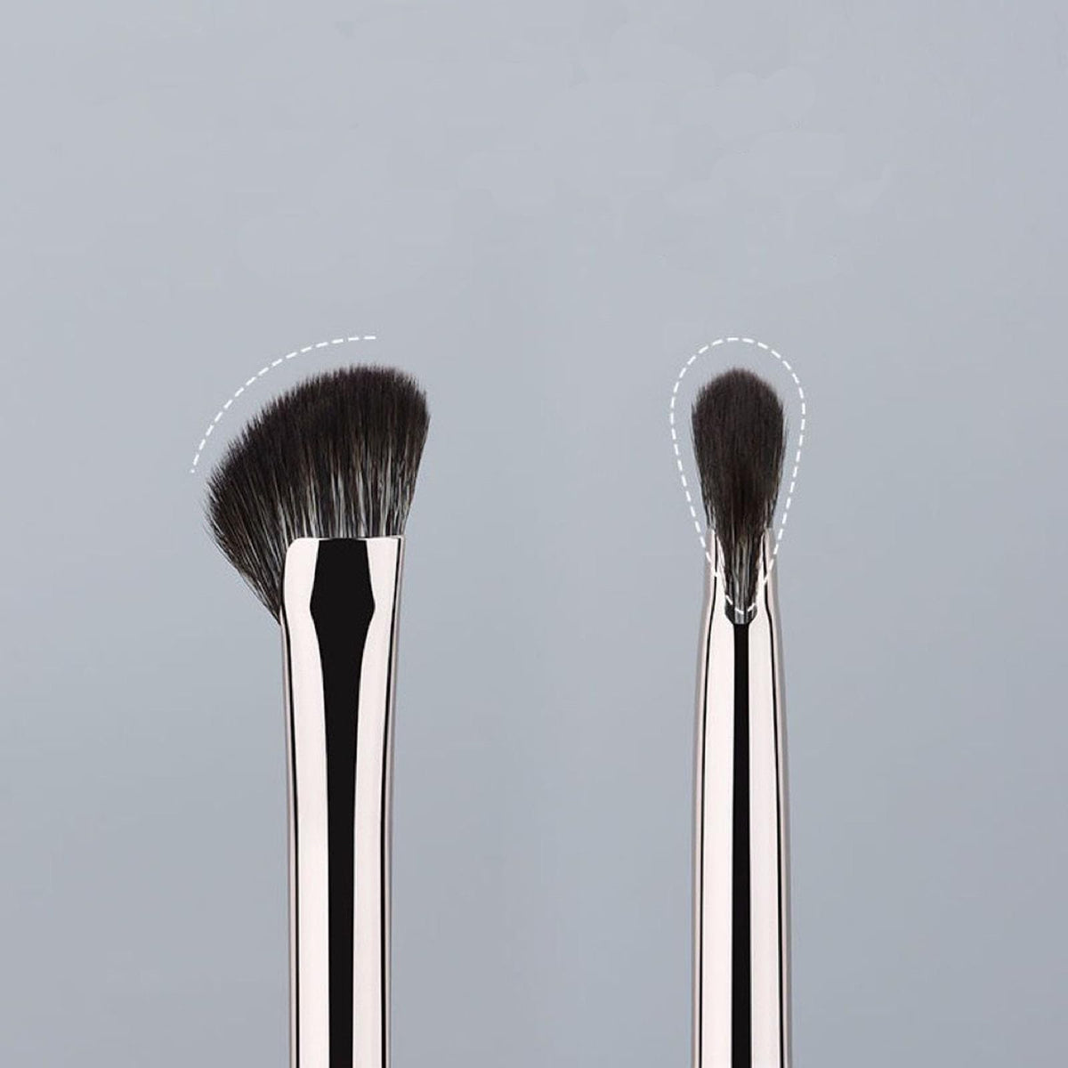 Detailed view of the wooden handle on the TEONEI professional nose contouring tool