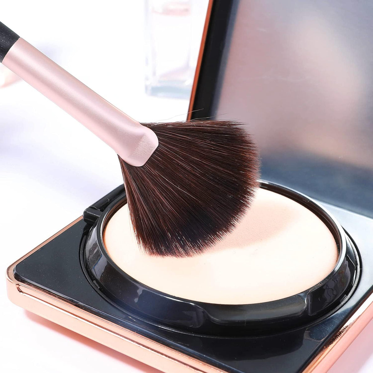 ENERGY professional blush brush with soft vegan synthetic bristles