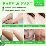 Close up of Besnel calming oil wipes used for post waxing skin care and residue removal.
